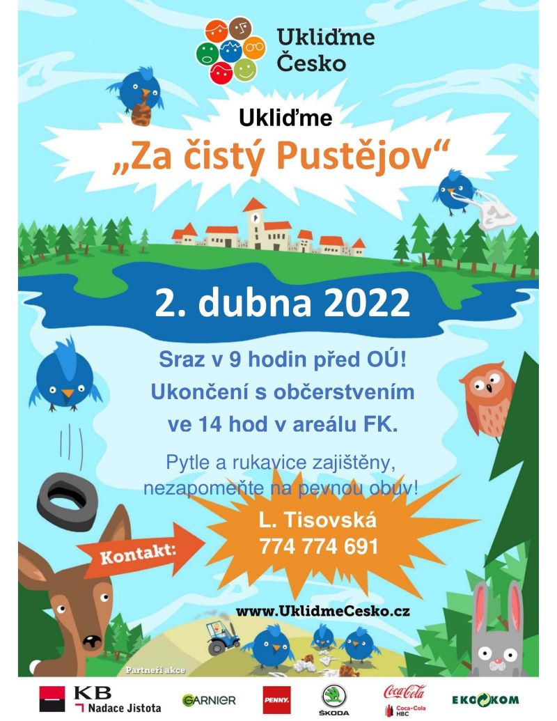 Plakát Za čistý Pustějov