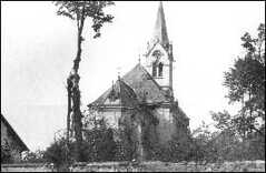 3.-5.5.1945 - poškozený kostel